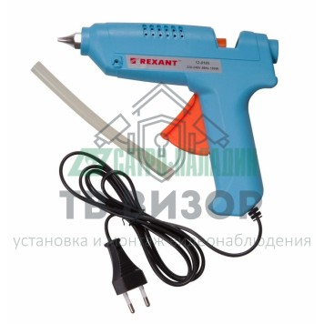 Клеевой пистолет
 Пистолет клеевой 100 Вт Ø 11 мм (блистер) REXANT (12-0105)-0