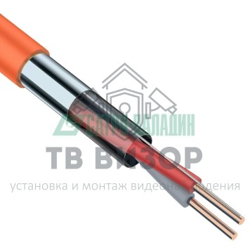 Кабель отгнестойкий
 Кабель КПСЭнг(А)-FRLS 1x2x0,50мм² (0,80мм) REXANT (01-4902-1) 200м-1