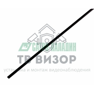 Термоусадка
 2.0 / 1.0 мм 1м термоусадка черная  REXANT (20-2006)-1