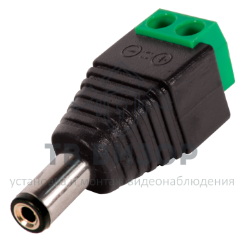 Коннектор
 РАЗЪЕМ TS DC штекер питания с клеммной колодкой, под винт-0