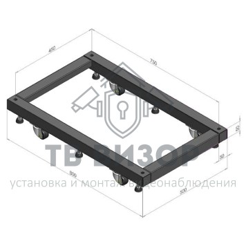 Основание для стойки
 ORV-BSM-600-0