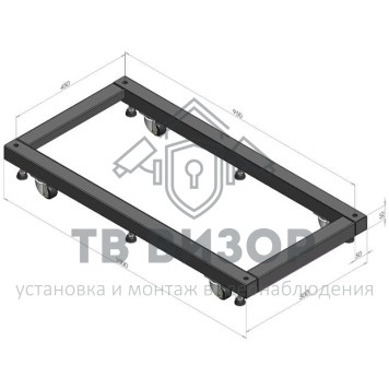 Основание для стойки
 ORV-BSM-800-0