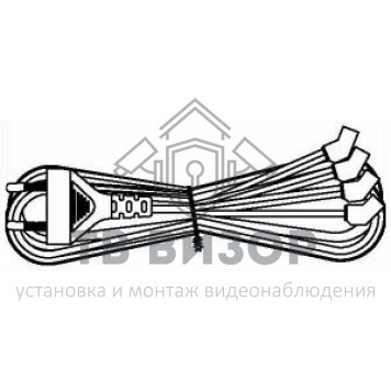 Кабель питания для вентилятора
 KL-FCRD-1F-EU-1.8-BK-0