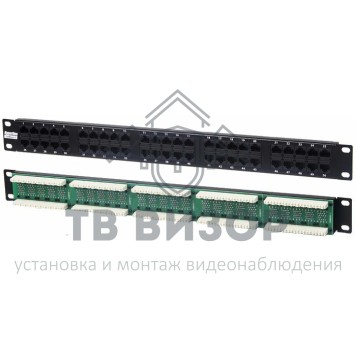 Патч-панель
 PP-19-50T-8P8C-C2-110D-0