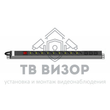 Блок розеток
 SHT-9SH-3IEC-S-2.5EU-0