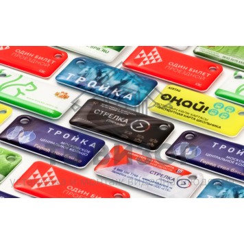 Бесконтактный брелок
 RFID-Брелок ISBC Mifare ID 4 byte nUID (с индивидуальным макетом)-1