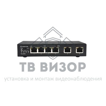 Коммутатор PoE
 TSn-4P6C-0