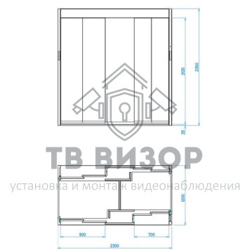 Шлюзовая кабина
 MULTITRANSITO light-1