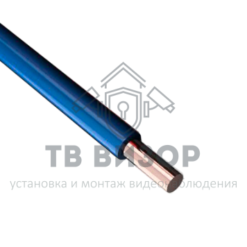 Кабель
 Провод ПуВ (ПВ-1)  2,5 мм², 500м., синий (01-8604-2)-1