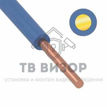 Кабель
 Провод ПуВ (ПВ-1)  4 мм², 200м., синий (01-8605-2)-0