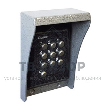 Монтажный комплект
 Монтажный комплект с козырьком для Полис-51ТМ/EM-0