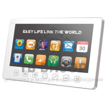 Монитор видеодомофона Prime Slim (white) VZ-2-0