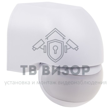 
 Датчик движения настенный ДДС 03, 180°,1200Вт,3-2000Лк, 12 м,10-720 сек,IP44 REXANT (11-9211)-0