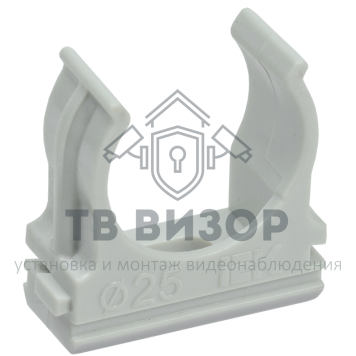 Держатель
 CTA10D-CF25-K41-100 ∙ Держатель с защёлкой CF25 IEK ∙ кратно 100 шт-0