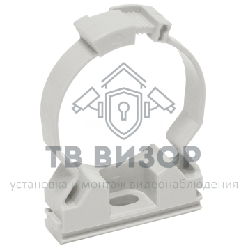 Держатель
 CTA10MP-CFC16-K41-100 ∙ Хомутный держатель серый CFC16 IEK ∙ кратно 100 шт-0