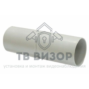 Патрубок-муфта
 CTA10MP-GIG40-K41-020 ∙ Муфта труба-труба серая GI40G IEK ∙ кратно 20 шт-0