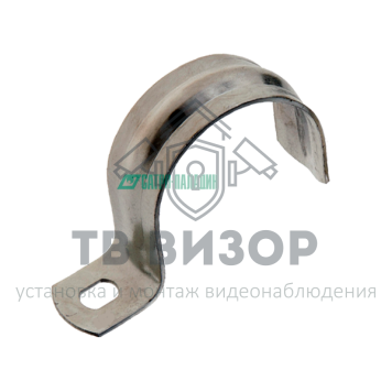 Держатель
 CMAT10-21-100 ∙ Скоба металл.однолапковая d21-22мм ∙ кратно 100 шт-0