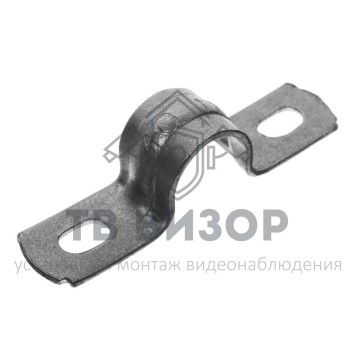 Держатель
 CMAT11-10-100 ∙ Скоба металл.двухлапковая  d10-11мм ∙ кратно 100 шт-0