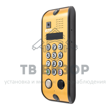 Вызывная видеопанель
 DP5000.B2-KRDC44 (алюм.золот)-0