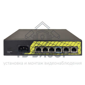 Коммутатор PoE TSn-4FP6F2-5