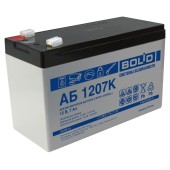 АБ 1207К ∙ Аккумулятор 12В 7 А∙ч