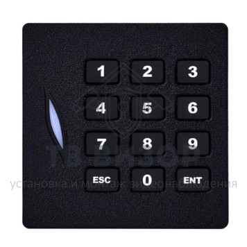 Считыватель с клавиатурой KR102E Считыватель с клавиатурой KR102E-0