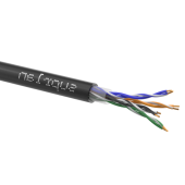 Витая пара Кабель SUPRLAN Long Ethernet UTP Cat.5e 4x2x0,64 Cu PE Outdoor 500м (01-0345)