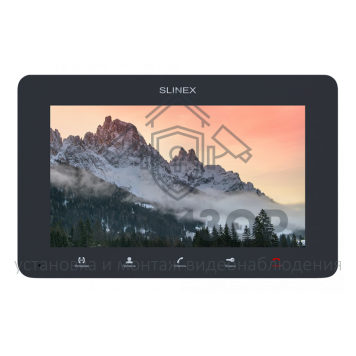 Монитор видеодомофона SM-07MN (графит)-0