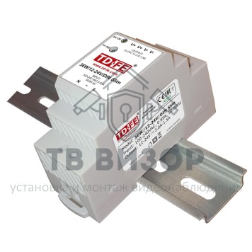 Источник питания 36W/12-24V/DIN Slim-0
