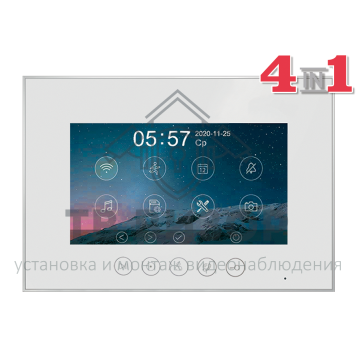 Монитор видеодомофона Marilyn HD s (white) UR-0