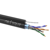 Витая пара Кабель SUPRLAN Standard FTP 5e 4x2xAWG24 Cu PE Out. T-FG8 (трос) 305м (01-1026-1)