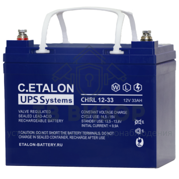 CHRL 12-33 ∙ Аккумулятор 12В 33 А∙ч-0