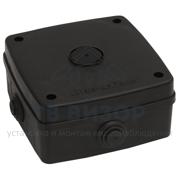 Коробка монтажная МК-1 (черная)-0