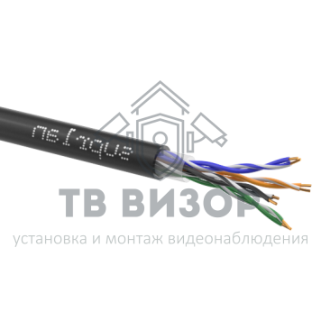 Витая пара Кабель SUPRLAN Median UTP Cat.5e 4x2xAWG24 Cu PE Outdoor 305м (01-0335)-0