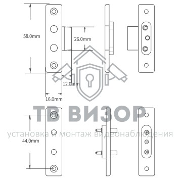 Контактная группа ST-DL110-WT-1