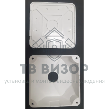 Коробка монтажная U-VID 132x132x52-2