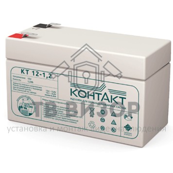 КТ 12-1,2 ∙ Аккумулятор 12В 1.2 А∙ч-0
