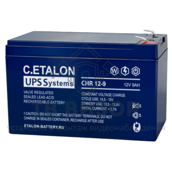 CHR 12-9 ∙ Аккумулятор 12В 9 А∙ч-0