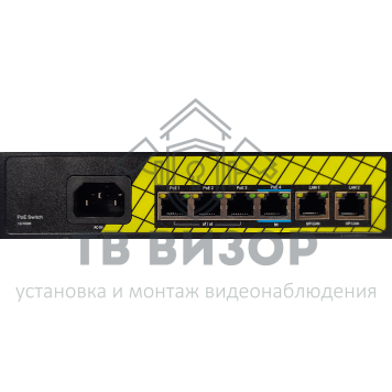 Коммутатор PoE TSn-4FP6F2-6