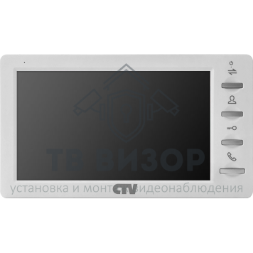 Монитор видеодомофона CTV-M1701 S (белый)-0