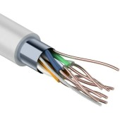 Кабель FTP 4PR x0,51 Premium (Cu) CAT5E PVC серый 305м Tantos
