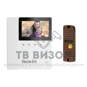 Комплект видеодомофона Lira + AVC-305 (PAL) Медь-0