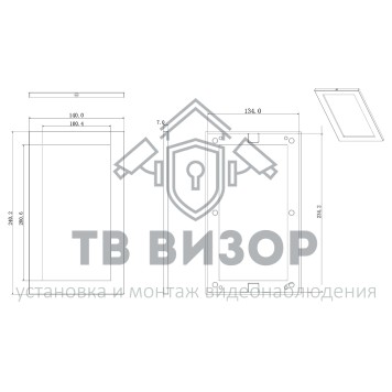 Рамка TI-MP 4308 2M-1