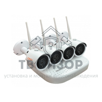 Видеорегистратор сетевой (NVR) WIFI KIT 1204-0